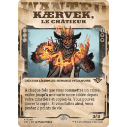 (Foil) Noire - (SC) Kaervek, le châtieur (R) [OTJ]