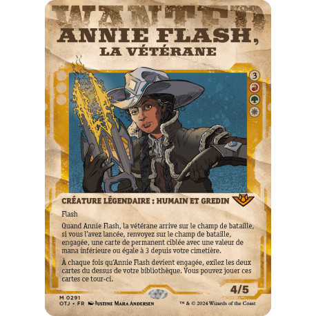 (Foil) Multicolore - (SC) Annie Flash, la vétérane (M) [OTJ]