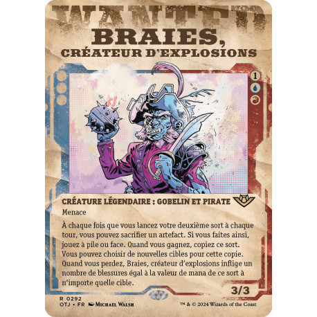 (Foil) Multicolore - (SC) Braies, créateur d'explosions (R) [OTJ]