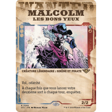 (Foil) Multicolore - (SC) Malcolm les bons yeux (R) [OTJ]