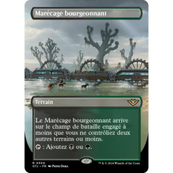 (Foil) Terrain - (BL) Marécage bourgeonnant (R) [OTJ]