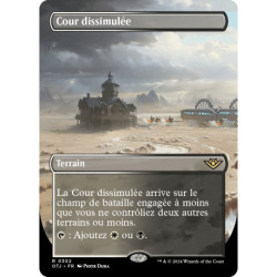 (Foil) Terrain - (BL) Cour dissimulée (R) [OTJ]