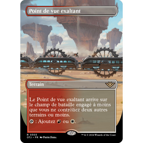 (Foil) Terrain - (BL) Point de vue exaltant (R) [OTJ]
