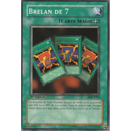 Brelan de 7 (C)
