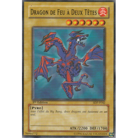 Dragon de Feu Deux Têtes (C)