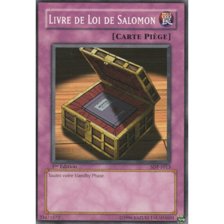 Livre de Loi de Salomon (C)