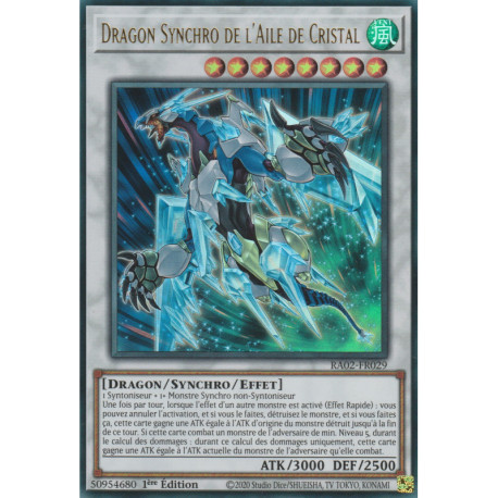 Dragon Synchro de l'Aile de Cristal (SE) [RA02]