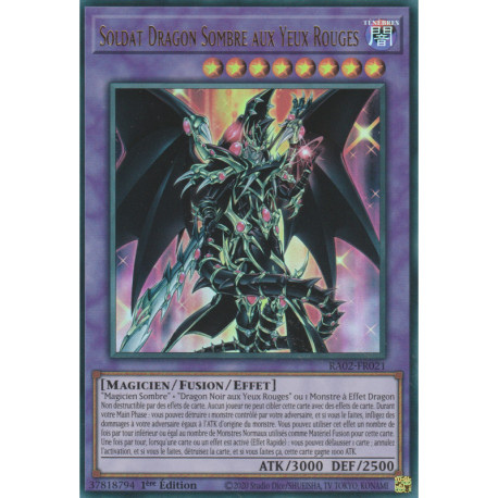 Soldat Dragon Sombre aux Yeux Rouges (UL) [RA02]