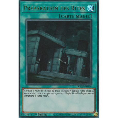 Préparation des Rites (UL) [RA02]