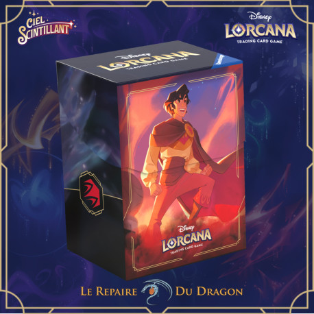 Deckbox : Aladdin, Ciel Scintillant (Shimmering Skies) - Disney Lorcana (En boutique le 9/08 | En Expédition le 23/08)