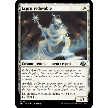 (Foil) Blanche - Esprit redevable (U) [MH3]