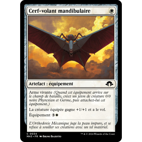 (Foil) Blanche - Cerf-volant mandibulaire (C) [MH3]