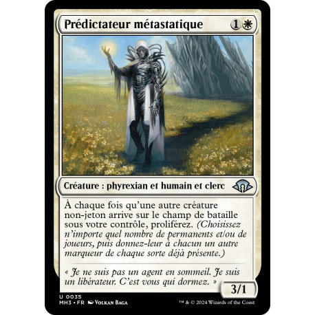 (Foil) Blanche - Prédictateur métastatique (U) [MH3]