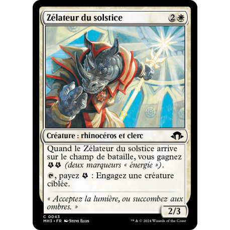 (Foil) Blanche - Zélateur du solstice (C) [MH3]