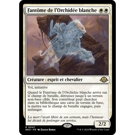 (Foil) Blanche - Fantôme de l'Orchidée blanche (R) [MH3]