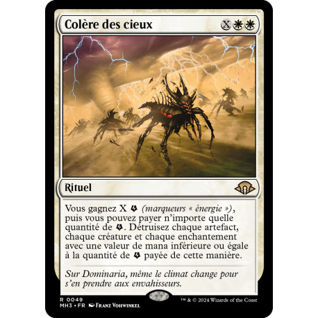 (Foil) Blanche - Colère des cieux (R) [MH3]