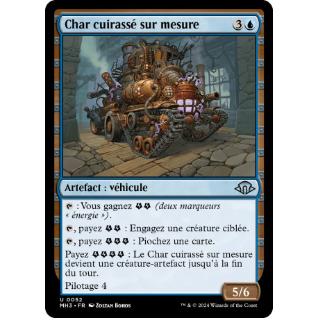 (Foil) Bleue - Char cuirassé sur mesure (U) [MH3]