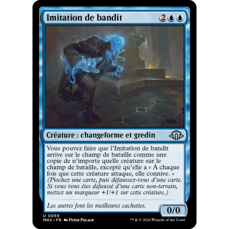 (Foil) Bleue - Imitation de bandit (U) [MH3]