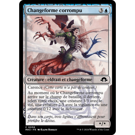 (Foil) Bleue - Changeforme corrompu (C) [MH3]