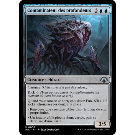 (Foil) Bleue - Contaminateur des profondeurs (U) [MH3]