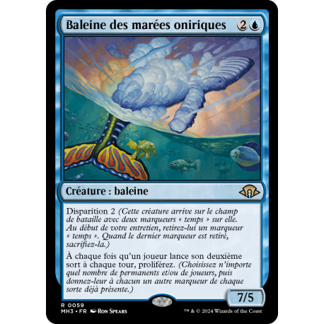 (Foil) Bleue - Baleine des marées oniriques (R) [MH3]