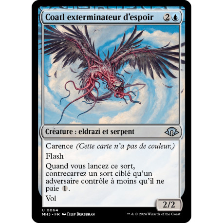 (Foil) Bleue - Coatl exterminateur d'espoir (U) [MH3]