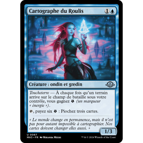 (Foil) Bleue - Cartographe du Roulis (U) [MH3]