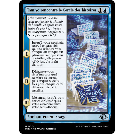 (Foil) Bleue - Tamiyo rencontre le Cercle des histoires (U) [MH3]