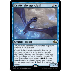 (Foil) Bleue - Drakôn d'orage volatil (R) [MH3]