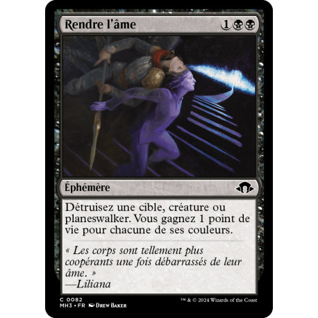 (Foil) Noire - Rendre l'âme (C) [MH3]
