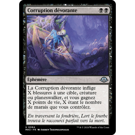 (Foil) Noire - Corruption dévorante (U) [MH3]