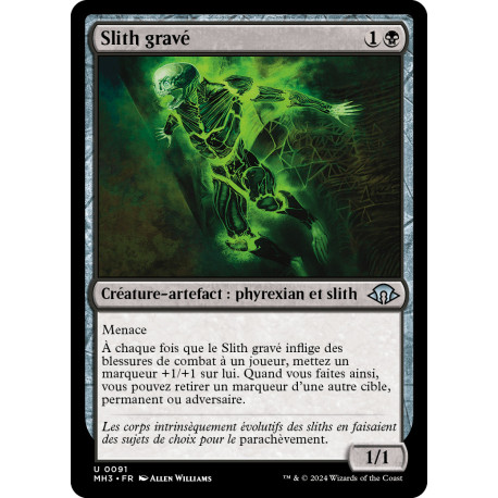 (Foil) Noire - Slith gravé (U) [MH3]