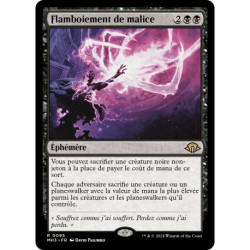 (Foil) Noire - Flamboiement de malice (R) [MH3]