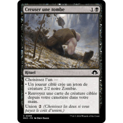 (Foil) Noire - Creuser une tombe (C) [MH3]