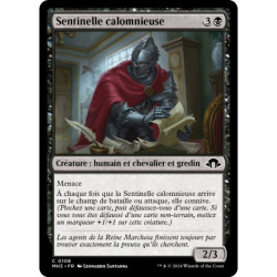 (Foil) Noire - Sentinelle calomnieuse (C) [MH3]
