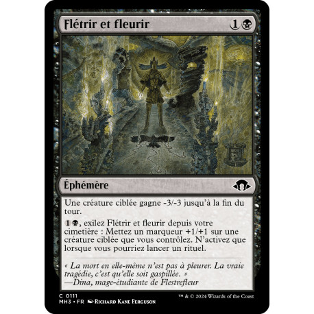 (Foil) Noire - Flétrir et fleurir (C) [MH3]