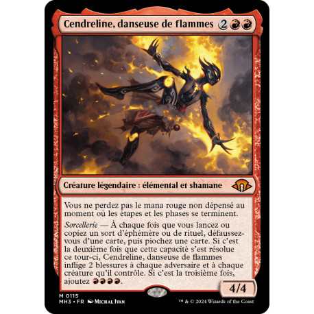 (Foil) Rouge - Cendreline, danseuse de flammes (M) [MH3]