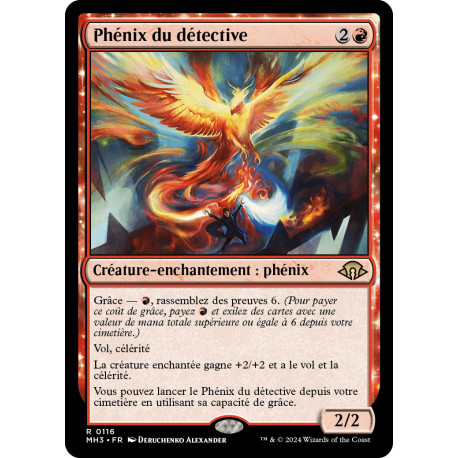 (Foil) Rouge - Phénix du détective (R) [MH3]