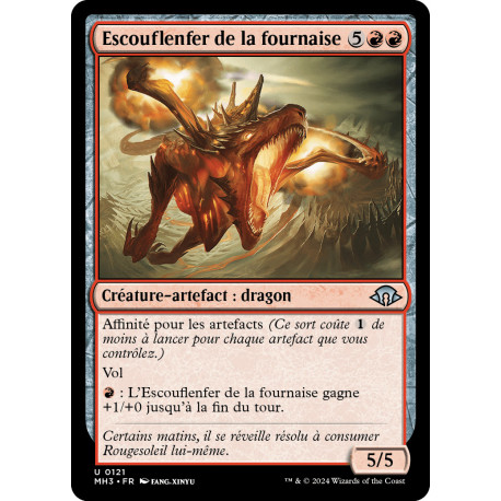 (Foil) Rouge - Escouflenfer de la fournaise (U) [MH3]