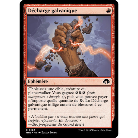 (Foil) Rouge - Décharge galvanique (C) [MH3]