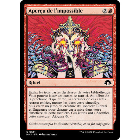 (Foil) Rouge - Aperçu de l'impossible (C) [MH3]