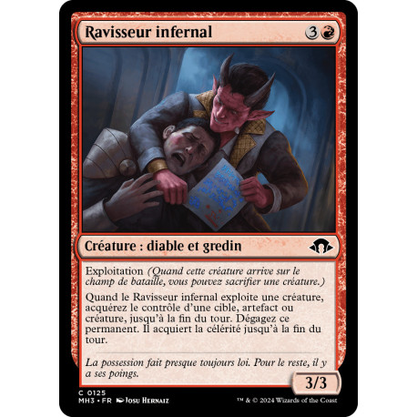 (Foil) Rouge - Ravisseur infernal (C) [MH3]