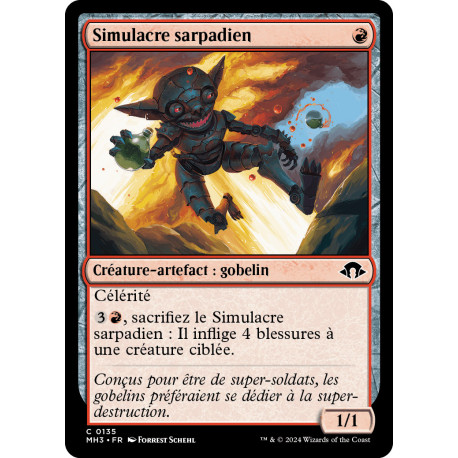 (Foil) Rouge - Simulacre sarpadien (C) [MH3]