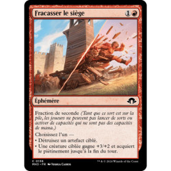 (Foil) Rouge - Fracasser le siège (C) [MH3]