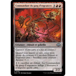 (Foil) Rouge - Commandant du gang d'engeances (U) [MH3]