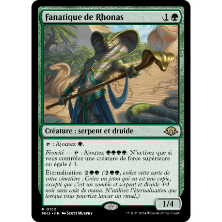 (Foil) Verte - Fanatique de Rhonas (R) [MH3]