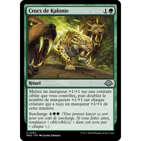 (Foil) Verte - Crocs de Kalonie (U) [MH3]