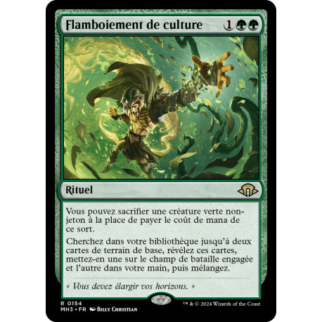 (Foil) Verte - Flamboiement de culture (R) [MH3]