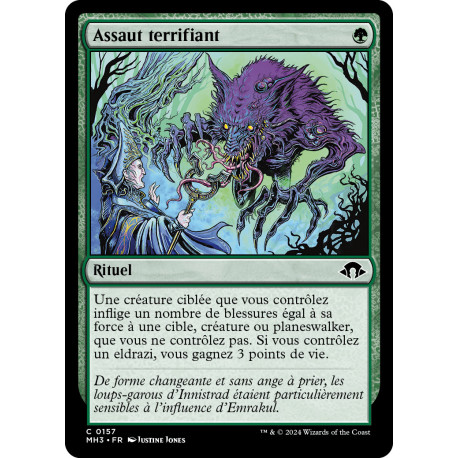 (Foil) Verte - Assaut terrifiant (C) [MH3]