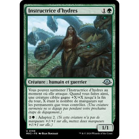 (Foil) Verte - Instructrice d'hydres (U) [MH3]